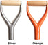 Shovel D Grip Handle, Solid Iron Shovel Handle Reusable Y Grip Replacement Accessories with Wooden Grip for Garden Digging Raking Tool(Silver)...