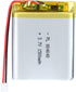 3.7V 1500mAh 804048 Lipo Battery Rechargeable Lithium Polymer ion Battery Pack with JST Connector...