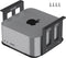 IFCASE Aluminum Under Desk Stand Mount for Mac Studio M2 M1 Max, Ultra with Anti-Scratch Pad (Black)...