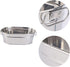 DOITOOL Galvanized Tub Galvanized Metal Tub, Beverage Tub for Parties, Galvanized Drink Tub Ice Bucket Oval Storage Bucket Ice Tub, 8.84x6.01x3.14...