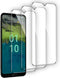 (3 Pack Compatible for Nokia C110 Tempered Glass Screen Protector,Case Friendly,Ultra HD, 9H Hardness,Touch Sensitive...