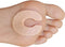 Chiroplax C-Shaped Felt Callus Cushion Pads Protector Rubbing Pain Relief Forefoot Metatarsal | 3/16" Thick (48 Pack)...