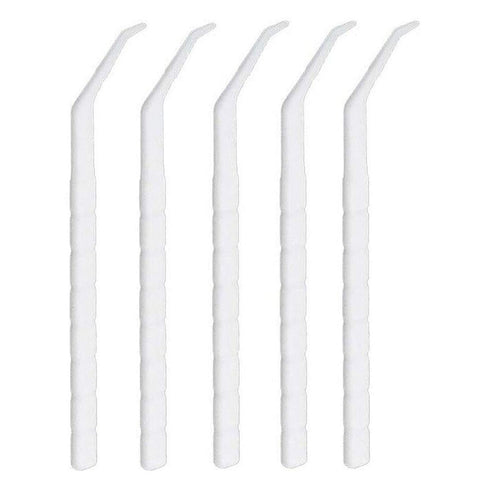GARASANI Household, Travel Portable Disposable Plastic Curved Hook Toothpicks, Teeth Cleaning Tool, Anti-Slip Handle Design (300 Pcs)...
