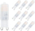 G9 LED Light Bulb 2W, 20-25W Halogen Equivalent, 2700K Warm White High Brightness 200LM, 360° Beam Angle,AC120V, Bi-pin G9 Base T4 Light Bulbs for...