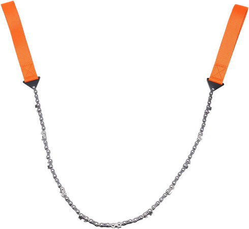 Hand Rope Saw, Portable 40.6 Inch Long High Reach Tree Limb Hand Chain Saw Pocket Chainsaw Emergency Chainsaw with Bag for Tree Trimming Gardening...