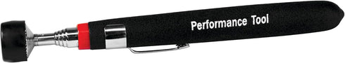 Performance Tool W9101 8 Lb Magnetic Pick-Up Tool, Extends 24-Inch, Black...