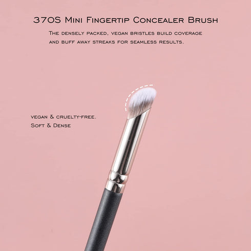 ENERGY Angled Flat Concealer Brush Under Eye Concealer Nose Contour Brush for Bronzer Liquid Foundation Cream Cosmetic Press Powder Concealer Pale...