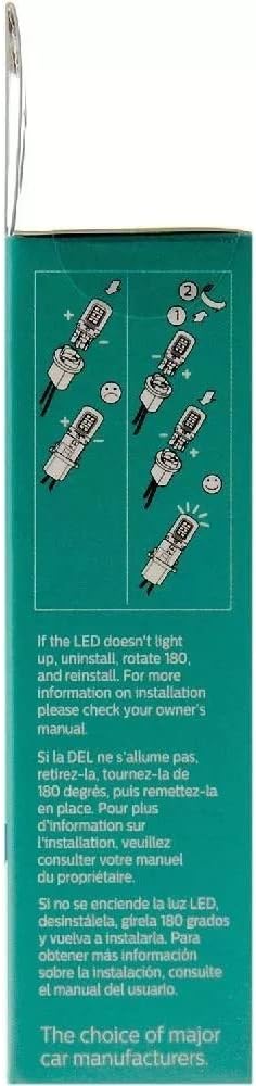 Philips Automotive Lighting 3157WLED Ultinon LED (White), 2 Pack...