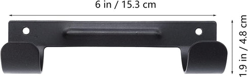 DOITOOL 1pc Ironing Board Hook Iron Dual-head Hook Storage Hook Dual-head Hanging Rack Storage Hanger Household Hanging Rack Hanging Shelf Ironing...