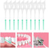 Silicone Dental Pick Interdental Brush Teeth Stick Soft Toothpick Oral Hygiene Care Tools 2 Travel Cases 1 Refill 240 Count...