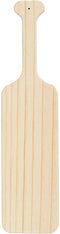BATTIFE 15 Inch Greek Fraternity Paddle, Unfinished Solid Pine Wood Paddles, Wooden Sorority Frat Paddle for Arts Crafts...