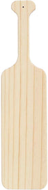 BATTIFE 15 Inch Greek Fraternity Paddle, Unfinished Solid Pine Wood Paddles, Wooden Sorority Frat Paddle for Arts Crafts...