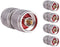XRDS -RF 5 PCS N Type Connectors N-Male to N-Male Adapter LOW LOSS N Connector...