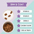 LOVE, NALA - Skin and Coat Supplement for Cats - 90 Tasty Soft Chews - Omega 3 Fish Oil, Biotin, Vitamin E Supports Skin & Fur Health - 3.2 oz...
