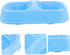 Pet Bowl Dog Water Puppy Bowl Portable Dog Bowl Double Dog Feeder Raised Double Dog Bowl Pet Feeding Station Cat Dish Dog Feeding Bowls Cat Food P...