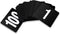 New Star Foodservice 23084 1-100 Double Side Plastic Table Numbers, 4" x 4" Inch, Light Grey on Black...