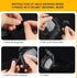 ATAIRSOFT Tactical Anti Fog Safety Protection 2 Modes Goggles Glasses for Airsoft Hiking Paintball Hunting...