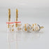 Viborg Audiocrast 4X HiFi Speaker Banana Plug Connectors 4MM BFA Type Dual Screws Locking Speaker Terminals with Heat Shrink Tubing + Allen Wrench...