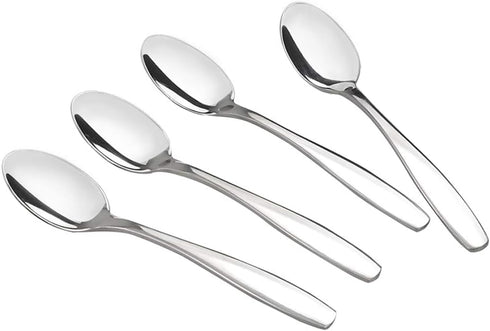12 Pieces Demitasse Espresso Spoons, Stainless Steel Small Spoons, 5 Inches...