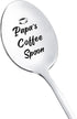Papa Coffee Spoon Gifts from Granddaughter Grandson Coffee Tea Gift Spoons for Grandpa Papa Christmas Birthday Gifts for Grandfather Papa Coffee L...