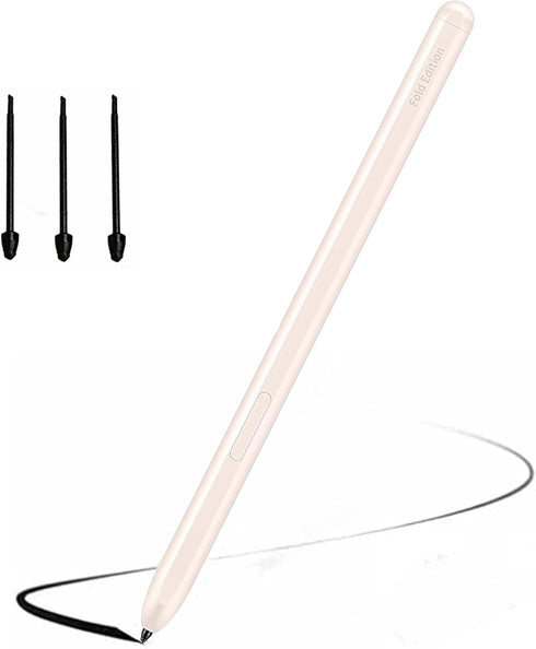 S Pen Fold Edition Compatible Galaxy Z Fold 6 / Fold 5 / Fold 4 / Fold3, 1.5mm Pen Tips, 4096 Pressure Levels, Z Fold6 S Pen Replacement, Fold5 St...