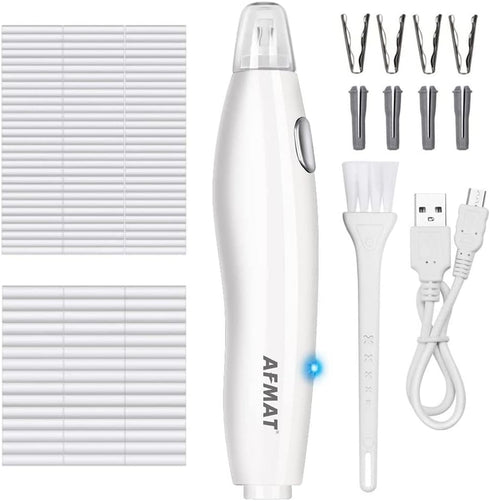 AFMAT Electric Eraser for Artists, 140 Eraser Refills, Rechargeable Electric Eraser for Drawing, Artist Eraser Rechargeable for Drafting, Painting...