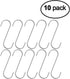 S-Hooks for Hanging Wall Décor and Plants – 10 Pack of 1-3/4 inch S-Hooks, with an Overall Length of 5-1/2 Inches...