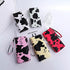 Cow Print PU Leather Wallet Zip Around Cash Coin Card Phone Holder Women Girls Wallet Long Wristlet Purse Clutch Handbag...