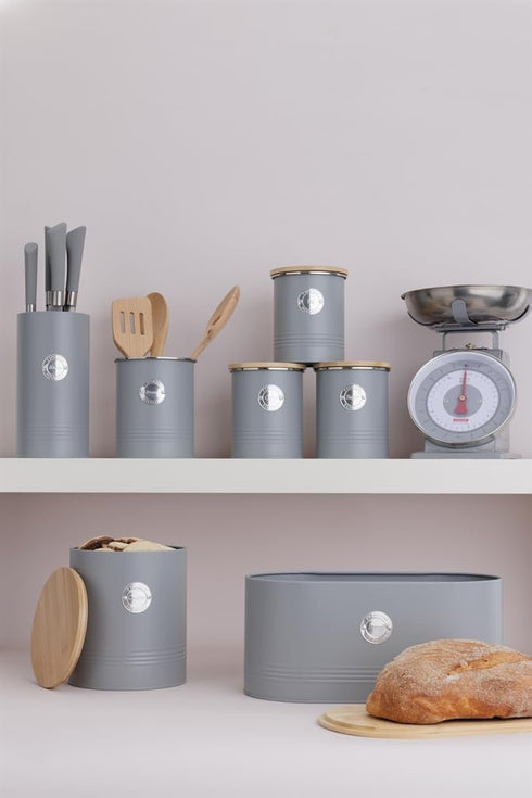 Typhoon Living Collection | 1-Quart Coffee Canister - Grey...