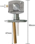 Fuel Valve Petcock Assembly For YAMAHA PW80 XT125 XT250 XT350 TW200 TTR90 E...