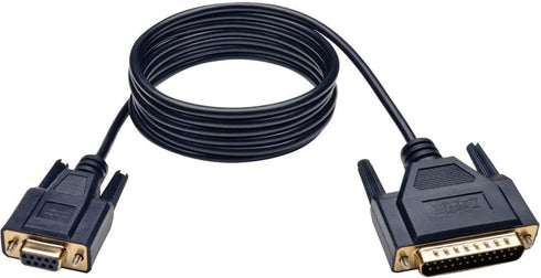 Tripp Lite Null Modem Serial RS232 Cable (DB9 to DB25 F/M) 6-ft. (P456-006)...