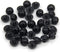 100PCS 10mm Black Safety Eyes Buttons Plastic Solid Domed Round Beads, for Clothing, for Shirts, Skirts, Coat, for Doll Animal Stuffed Toys, Handm...