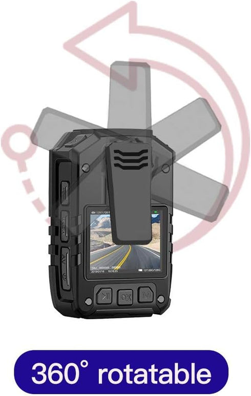 Clip Mount Only Applicable for CammPro Body Camera I826 and M831-2 Pack...