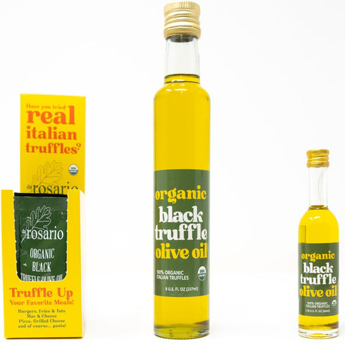 daRosario Organic Black Truffle Flavored Olive Oil - 1.76 fl.oz...