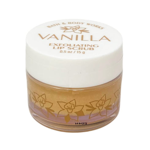 Bath & Body Works Vanilla Exfoliating Lip Scrub - 0.5 oz / 15 g...