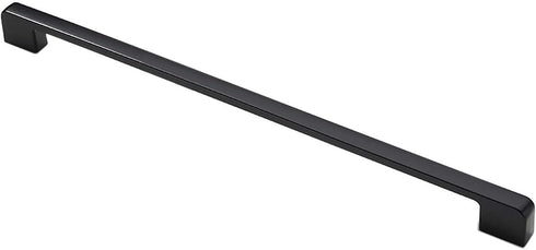 1 Pcs Hole Center 320mm Zinc Alloy Pulls American Simple Matt Black Door Handles, Drawers, Kitchen Cabinets, Doors, Wardrobe Pulls,Furniture Hardw...