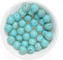 Natural Turquoise Beads for Jewelry Making Loose Stone Beads for Bracelets Necklaces Earrings Green Turquoise Jewelry Beads Bulk, 38pcs 10mm Natur...