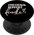 Emotional Support E Reader Phone Grip Stand Book Lover Gift PopSockets Standard PopGrip...