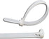 Superun Releasable Zip Ties 8 Inch, 50 Lbs Tensile Strength Wire Ties (Reusable Cable Ties) Pack of 100 White...