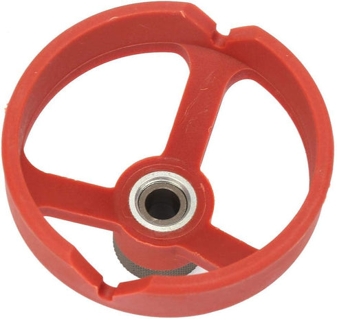 Drill Punch Locator Chucks 5/6/7/8/9/10mm Woodworking Vertical Drilling Fixture Self Centering Drill Bit Jig(red)...