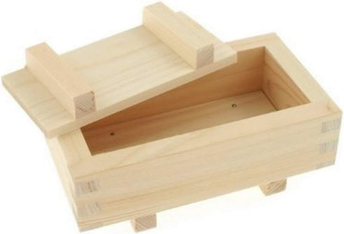 JapanBargain 3131, Wooden Rectangular Oshizushi Sushi Press Mold Maker Rice Mold, 7x4 inch, 1 Pack...