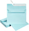 50 Pack 5 x 7 Envelopes Colored Self Seal for Wedding, Party Invitations, Greeting Cards, Announcements, Photos, 5.24 x 7.21 Inches (Light Blue)...