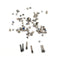 Complete Full Screws Set Kits Replacement Part with Outdoor Pentalobe Screws for iPhone 14 Pro...