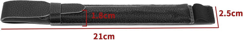 eMagTech Stylus Pouch PU Leather Pen Case Portable Elastic Pencil Case Cover Compatible with Remarkable 2 Compatible with Apple Pro 12.9 Black......