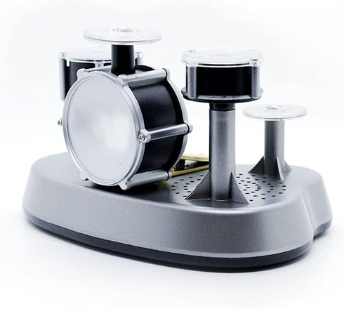 Kids drum set Imports Electronic Mini Finger Drum Desktop Novelty Set with Sounds and Lights,Finger Touch Drum, Novel Desktop Drum Kit (size:A)...