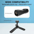 MOUNTDOG Portable Webcam Stand & Mini Tripod - Extendable Tabletop Tripod for iPhone, Camera, Samsung & Smartphone - 360 Rotation, Black...