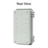 LeMotech Electrical Box, IP67 Waterproof Hinged Clear Cover Stainless Steel Latch Junction box, ABS Plastic Electrical Enclosure with Mounting Pla...