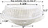 Safca KitchenDance Disposable Aluminum Foil Tart Pan with Lid - 5" Aluminum Foil Individual Pie Pans, Mini Pie Pans, Pot Pie Tins, Baking Pan Perf...