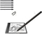 Smart Paper Pen for Lenovo Smart Paper Stylus Pen Repalcement for Lenovo Smart Paper Marker Pen Compatible with Lenovo Smart Paper EMR Stylus with...