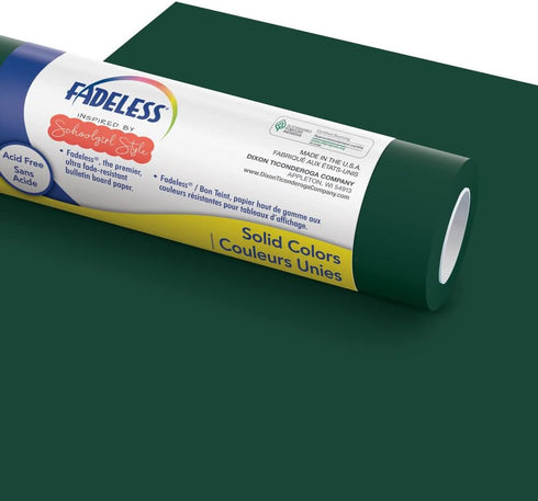 Fadeless Schoolgirl Style Bulletin Board Paper, Enchanted Garden, 47.25" x 12', 1 Roll...
